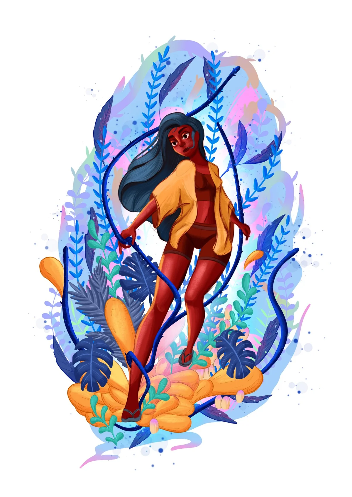 Illustration figure graphique