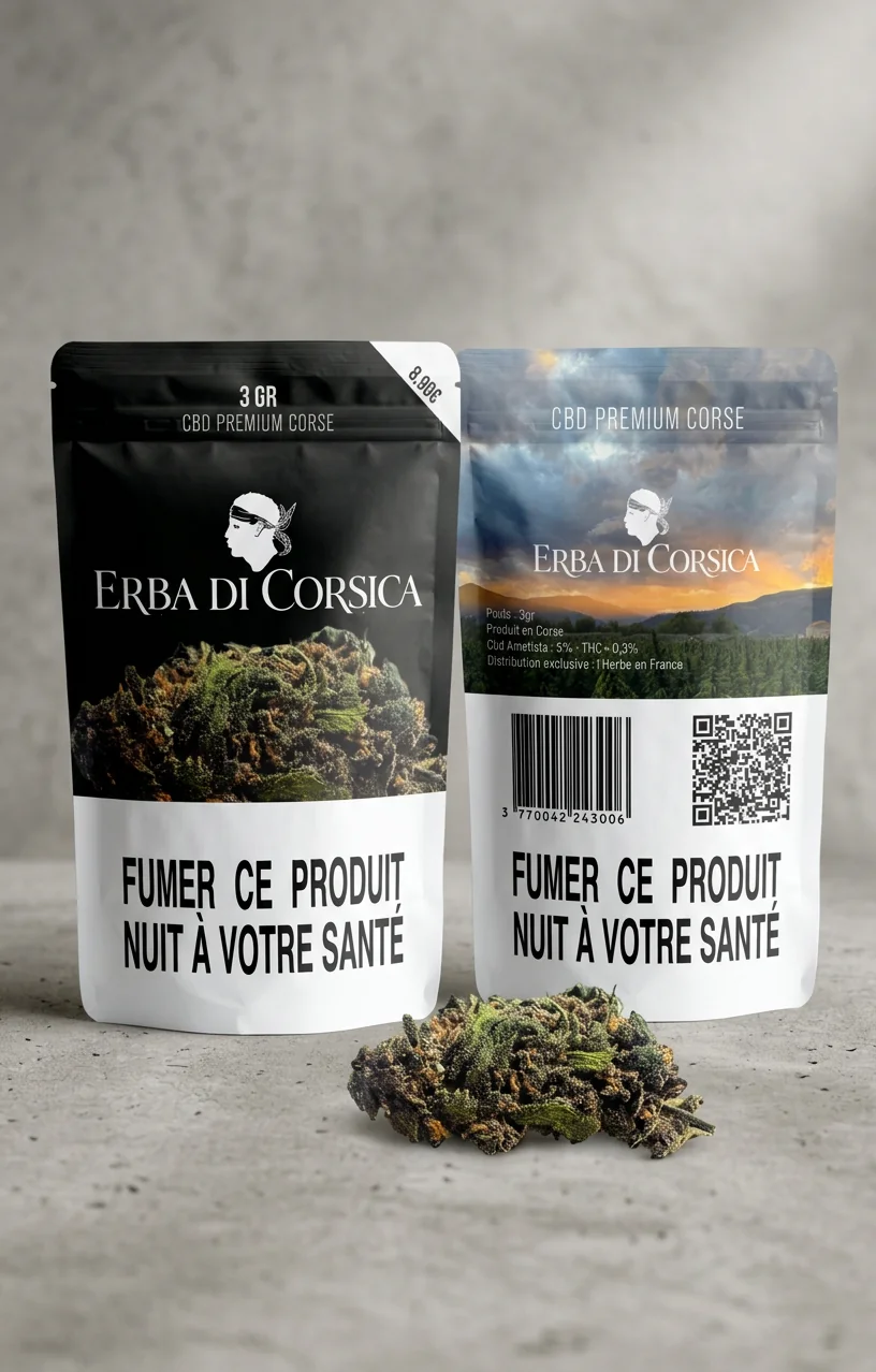 Erba di Corsica — gamme de doypacks